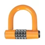 Bicycle U Lock 4-digit Combination Password Lock, Anti-theft, Heavy Duty, Solid Zinc Alloy, for Bikes, Motorcycles, Scooters