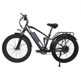 CMACEWHEEL TP26 26 * 4,0 Zoll Reifen E-Mountainbike – 750 W bürstenloser Motor und 17 Ah Li-Akku