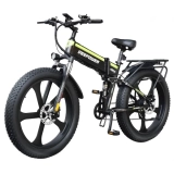 DEEPOWER H26Pro (GR26) 26*4.0 Inch Fat Tire Electric Bike – 48V 1000W Motor & 17.5Ah Battery