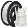 Geeetech ABS Filament for 3D Printer, 1.75mm Dimensional Accuracy /- 0.03mm 1kg Spool (2.2 lbs) – White / Black