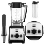 Yakeep 8188 2000W Standmixer, 2 l Smoothie-Mixer mit Rührer, 32000 U/min, 8 Stahlklingen, BPA-freier Tritan-Behälter