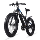 Shengmilo MX03 26 Zoll Fat Tire eBike mit bürstenlosen 48V 1000W Motor und 17Ah-Akku