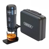 HiBREW H4A 80W Tragbare Auto-Kaffeemaschine mit Standfuß und Reisetasche, heiß/kalt 3-in-1 Kaffeemaschine