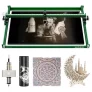 NEJE Max 4 A40640 Lasergravierer, 12W Zoomausgang, automatische Luftunterstützung, 0,001 mm Antriebsgenauigkeit, 750 * 460 mm
