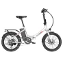 FAFREES F20 Light 20 * 1,95 Zoll Reifen Faltbares City-Elektrofahrrad, 48V 250W Motor, 14,5Ah Batterie – Weiß