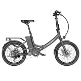 FAFREES F20 Light 20 * 1,95 Zoll Reifen Faltbares City-Elektrofahrrad, 48V 250W Motor, 14,5Ah Batterie – Schwarz