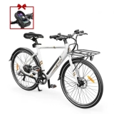 Eleglide Citycrosser 27,5 * 1,5 Zoll Reifen Elektrofahrrad mit Gepäckträger vorne 36V 10Ah Batterie 250W Motor