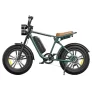 ENGWE M20 20*4.0“ Fat Tires Elektrofahrrad, 750W bürstenloser Motor, 45km/h Höchstgeschwindigkeit, 48V 13Ah Akku – Grün