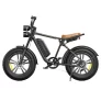 ENGWE M20 20*4.0“ Fat Tires Elektrofahrrad, 750W bürstenloser Motor, 45km/h Höchstgeschwindigkeit, 48V 13Ah Akku – Schwarz