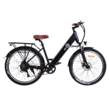 BEZIOR M3 26*2.1 Zoll CST-Reifen Elektrofahrrad, 48V 500W Motor, 10.4Ah Akku, Max Geschwindigkeit 32km/h – Schwarz
