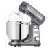 BioloMix BM601 1200 W Küchenstandmixer mit Schneebesen, Kneter, 6 l Fassungsvermögen, Edelstahlschüssel – Rot