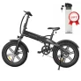 ADO A20F Beast 20 * 4,0 Zoll Reifen Faltbares Elektrofahrrad, 250 W DC Brushless Motor, 25 km / h, 14.5 Ah Batterie – Schwarz