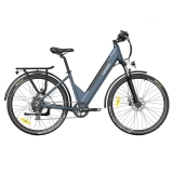 FAFREES F28 Pro 27,5 Zoll City-Elektrofahrrad mit Durchstieg, 250W Motor, 36V14.5Ah Akku – Blau
