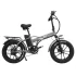 DYU C6 Elektrofahrrad 350W Motor Max Geschwindigkeit 25km/h 36V 12.5AH 70km Max Reichweite – Weiß