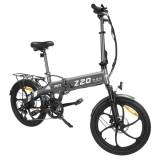 PVY Z20 Pro 20*2.3 Zoll faltbares Elektrofahrrad, 500W Nabenmotor, 10.4Ah herausnehmbarer Akku, 25 km/h, 80-100km – Grau
