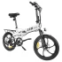 DUOTTS F26 26*4.0 Zoll Fat Tire Elektrofahrrad, 750W*2 Doppelmotoren, LG 20Ah Akku, 55km/h Höchstgeschwindigkeit – Silber
