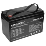 HANIWINNER HD009-10 12.8V 100Ah LiFePO4 Lithium-Akku-Pack Notstromversorgung, 1280Wh Energie, 2000 Zyklen, integriertes BMS