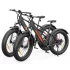 DUOTTS F26 26*4.0 Zoll Fat Tire Elektrofahrrad, 750W*2 Doppelmotoren, LG 20Ah Akku, 55km/h Höchstgeschwindigkeit – Schwarz