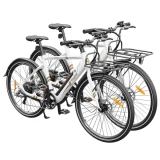 2 Stück Eleglide Citycrosser 27,5 * 1,5 Zoll Reifen Elektrofahrrad mit Gepäckträger vorne