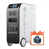 BLUETTI EP500Pro 5100Wh/3000W Solar Power Station Home Energy Station LiFePO4 Battery Peak Load 6000W