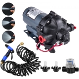 VEVOR Abwaschpumpe, 12V DC, 5,5GPM 70PSI, max. selbstansaugende Wasserpumpe, mit EPDM-Ventil, Universal-Salzwassersieb & Innen-/Außengewinde, für Wohnmobil, Marine-Deck, Yacht