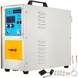 VEVOR 15 KW Hochfrequenz-Induktionsofen, Kupferschmelzgerät, Hochfrequenz-Heizmaschine, Induktionsheizer, Kabeldraht der Schweißmaschine, Metallwerkzeug Lötmaschine