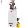 12V 8 Quart Car Lift Hydraulic plastic Pump Power Supply Unit Single Acting for Dump Traile