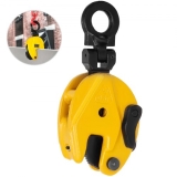 VEVOR Hebeklemme Kapazität 0,8 Tonnen Vertikale Plattenklemme 0-15 mm Industrielle Stahlplattenklemme Legierter Stahl 2 kg Gewicht 1760 Pfund 23 x 13 x 5 cm Klemmezum zum Anheben und Transportieren