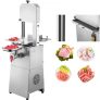 VEVOR Knochen Sägemaschine, 1100 W Elektrische Knochenschneidemaschine 250 kg/h Knochensäge Gefrorenes Fleisch, 600 x 465 x 15 mm Automatische Edelstahl Knochensägemaschine 2 in 1 Multifunktional