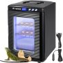 VEVOR Brutapparat Reptilieneier Inkubatoren 25L Labor Kühlung Heizung 5-60℃ 220V für Bruteier Schwarz