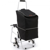 VEVOR Sackkarre Treppensackkarre Treppensteige mit wasserdichter Tasche und Sitz