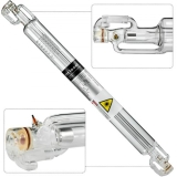 VEVOR CO2 Laser Tube 40W Professionelle Laserröhre 700mm Länge Glass Laser Tube für Laserschneiden Lasermarkieren Lasergravieren und Acrylschneiden