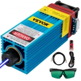 VEVOR CNC Lasermodul 5.5W, CNC-Laserkopf-Set, Laserkopf-Graviermodul mit Brille, Brennbarer Justierbarer Laserkopf für Laser Graviermaschine, Laserwellenlänge 445-450 Nm, Gravur Laserkopf 12 V 5 A
