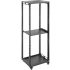 VEVOR Bordsteinrampe Auffahrrampe aus langlebigem Material T Rampe Vollgummi Eckenrundung Kabelschutz 60 x 35 x 15 cm  für Autos eignet sich für Supermärkte, Fabriken, Lagerhäuser, Schulen usw.
