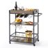 VEVOR Gastronomie Elektro Bratplatte Griddleplatte 1600W Edelstahl 54x30x1cm