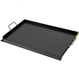 VEVOR Elektro Grillplatte Griddleplatte 935 x 400 x 25 mm, Elektro Grillplatte Edelstahl 10,9 kg, Kohlenstoffstahl Grillplatte Herd Elektro, Kohlenstoffstahl Grillplatte Elektrogrill