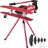 VEVOR Bandschleifmaschine, 1500 W Band und Scheiben Schleifmaschine, 5,08 x 208,28 cm Riemengröße Bandschleifmaschine, 1 Phase in 3 Phase Schleifgerät, 427 X 30,5 cm Gummischeibe Band-Tellerschleifer