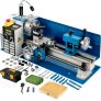 VEVOR Mini Drehmaschine 550 W, Metall Mini Drehmaschine Max. 2500 U / Min, Metallbank Drehmaschine, Metall Mini Drehmaschine, Tischdrehmaschine, Gewinde 12-52 TPI, Mini Drehbank metall, Zubehör Inkl.