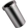 VEVOR Graphit Tiegel, 2 kg Schmelztiegel, Gold Silber Metallschmelzen Schmelzschale Schmelztiegel, Hochreiner Schmelzofen Graphittiegel, Metall gießen Gießerei, für Kupfer Eisen Aluminium schmelzen