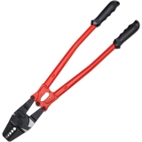 VEVOR Crimp-Werkzeug, 60,96 cm Crimper Crimpzange, 1/16, 3/32, 1/8, 5/32, 3/16 Zoll 2-in-1-Werkzeug Crimp Hand, Kabelschuhe Quetschzange aus Legierter Stahl, Crimpzange Set Gerät mit Isoliertem Griff