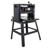 VEVOR Hobelmaschine 319 mm, Dickenhobelmaschine 1500 W, Dickenhobel mit Ständer, Schnittstärke 5-150 mm, Messergeschwindigkeit 9000 U / min, Hobelgeschwindigkeit  315 Zoll / min, Tischhobel, Holzhobel