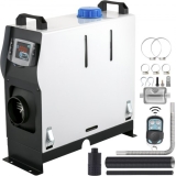 VEVOR 12V Standheizung Diesel, 5KW Diesel Standheizung Luftheizung, Luft Dieselheizung alles in einem, Air Diesel Heizung, Air Standheizung, Diesel Luftheizung (mit LCD schalter & 1 Luftauslass)